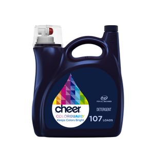 Detergente Cheer liquido colorguard 107 lavadas x 5L