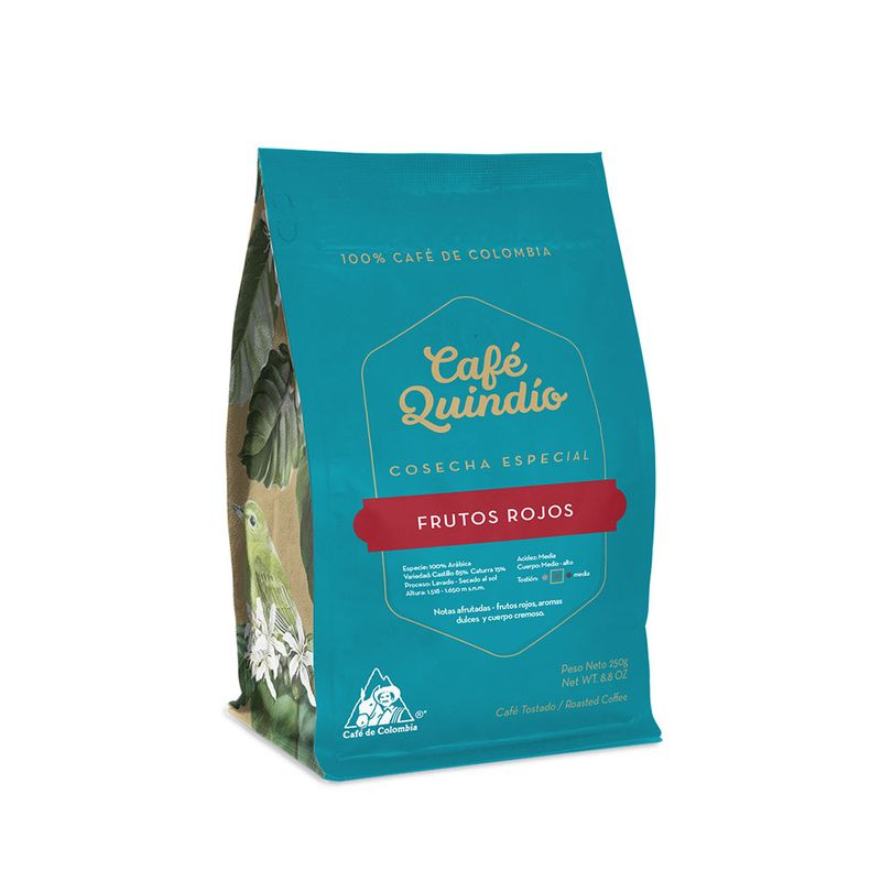 Café Quindío frutos rojos x250g Tiendas Jumbo