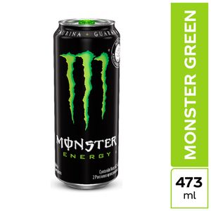 Bebida energizante Monster green lata x473ml