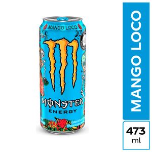 Bebida energizante Monster mango loco lata x473ml