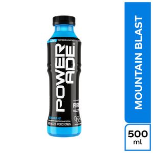 Bebida hidratante Powerade mountain blast pet x500ml