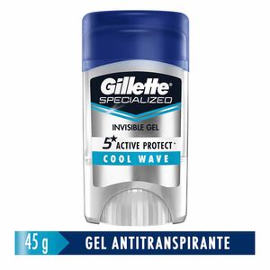 Gel Antitranspirante Cool Wave Gillette Specialized x45g