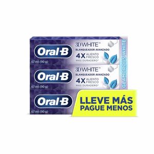 Crema dental Oral-B 3Dwhite brilliant fresh x67ml x3und