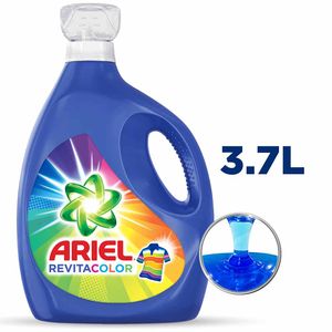 Detergente Ariel Liquido Revitacolor x3.7L