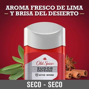 Desodorante Barra Old Spice Sudor Defense Seco Seco x2und x50g c-u