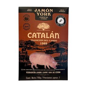 Jamón Catalán york x210g