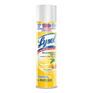 Desinfectante Lysol en aerosol Lima limón x360ml