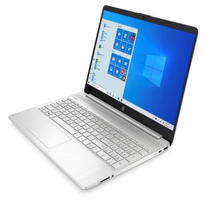 Computador Portátil HP 15-Ef2519 Ryzen5 8Gb 512Gb SSD Audífonos+Mouse+Funda 15.6 Plateado Natural