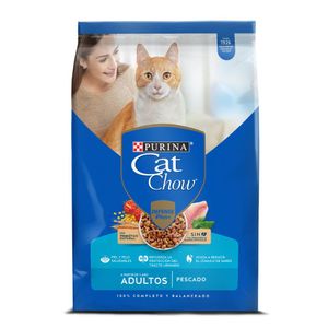 Alimento para gatos Cat Chow adultos pescado x8kg