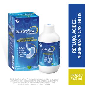 Antiácido Gastrofast Advance frasco x240ml