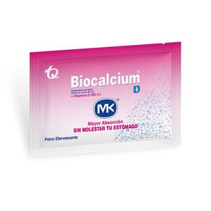 Biocalcium + D MK polvo caja 30 sobres