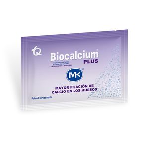 Suplemento Biocalcium plus MK caja 30 sobres