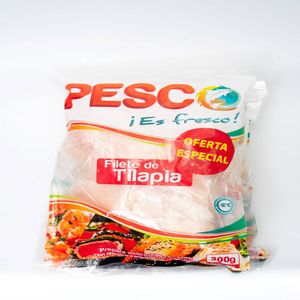 Filete de tilapia Pesco x2und x300g c-u