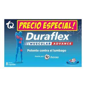 Duraflex Advance 8 cápsulas Precio Especial