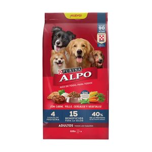 Comida para perro Alpo Adultos con carne pollo cereales y vegetales x22.7kg