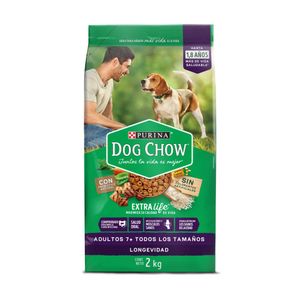 Comida para perro Dog Chow Mayores a 7 años x2kg