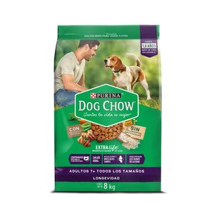 Comida para perro Dog Chow Mayores a 7 años x8kg