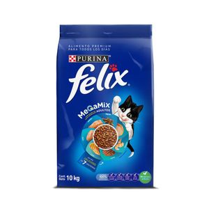 Comida para gatos Felix Adultos Megamix x10kg