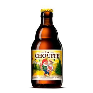 Cerveza La Chouffe rubia botella x330ml