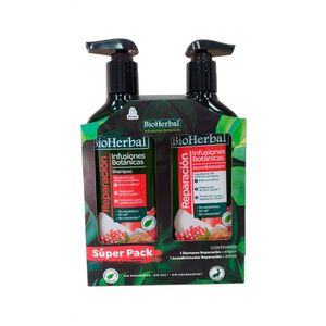 Shampoo Bioherbal reparación + acondicionador x400ml c-u