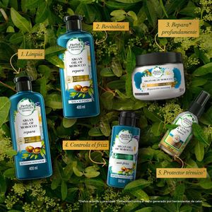Shampoo Herbal Essences Aceite de Argán x400ml + Acondicionador x400ml x1Kit
