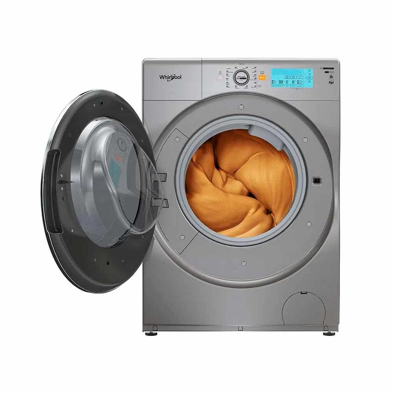 Lavadora Secadora Whirlpool 10kg 7MWFC5090KC Cromo - Tiendas Jumbo