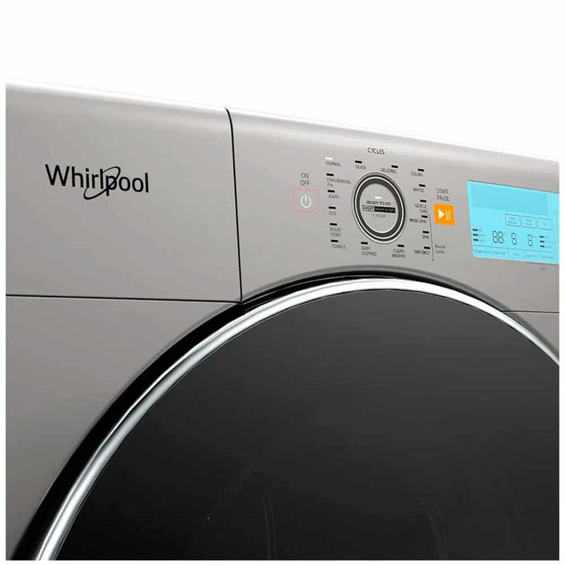 Lavadora Secadora Whirlpool 10kg 7MWFC5090KC Cromo - Tiendas Jumbo