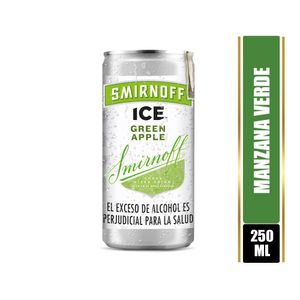 Cóctel Smirnoff Ice Green Apple lata x250ml