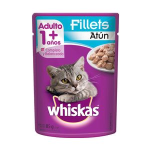 Alimento húmedo Whiskas gato adulto sabor atún x85g