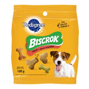 Galletas Pedigree Biscrok perro raza pequeña x100g