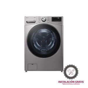 Lavadora/secadora LG WD22VV2S6BR 22kg/48lb Acero Inox