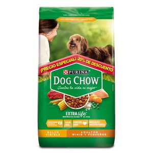 Comida para perro Dog Chow Adultos minis y pequeños x2kg