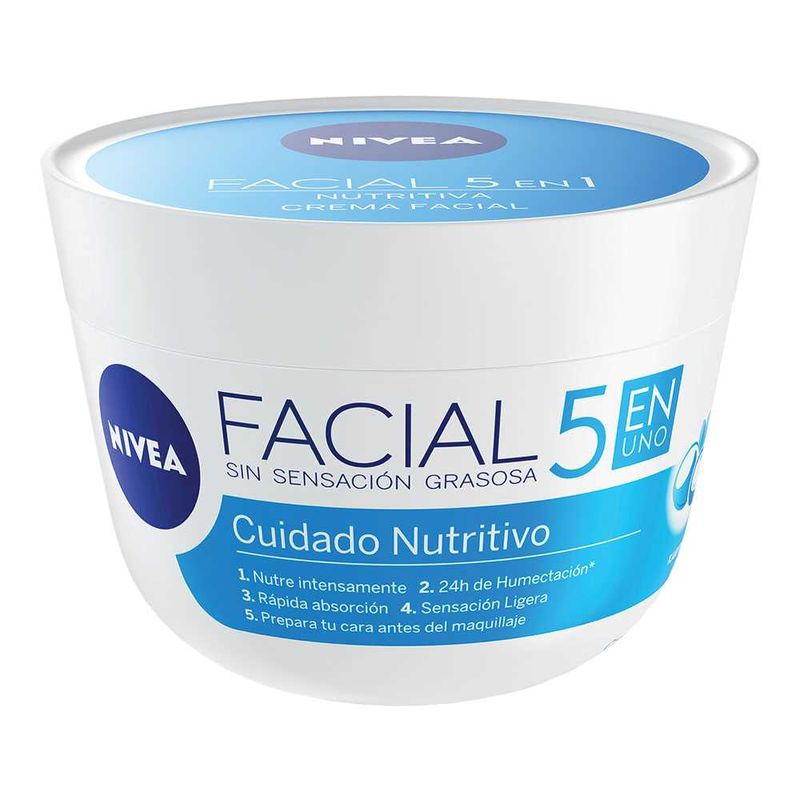 Crema-facial-Nivea-cuidado-nutritivo
