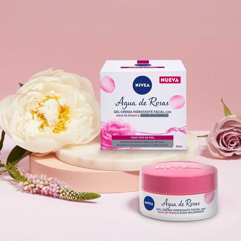 GelCrema facial Nivea con ácido hialurónico x50ml Tiendas Jumbo