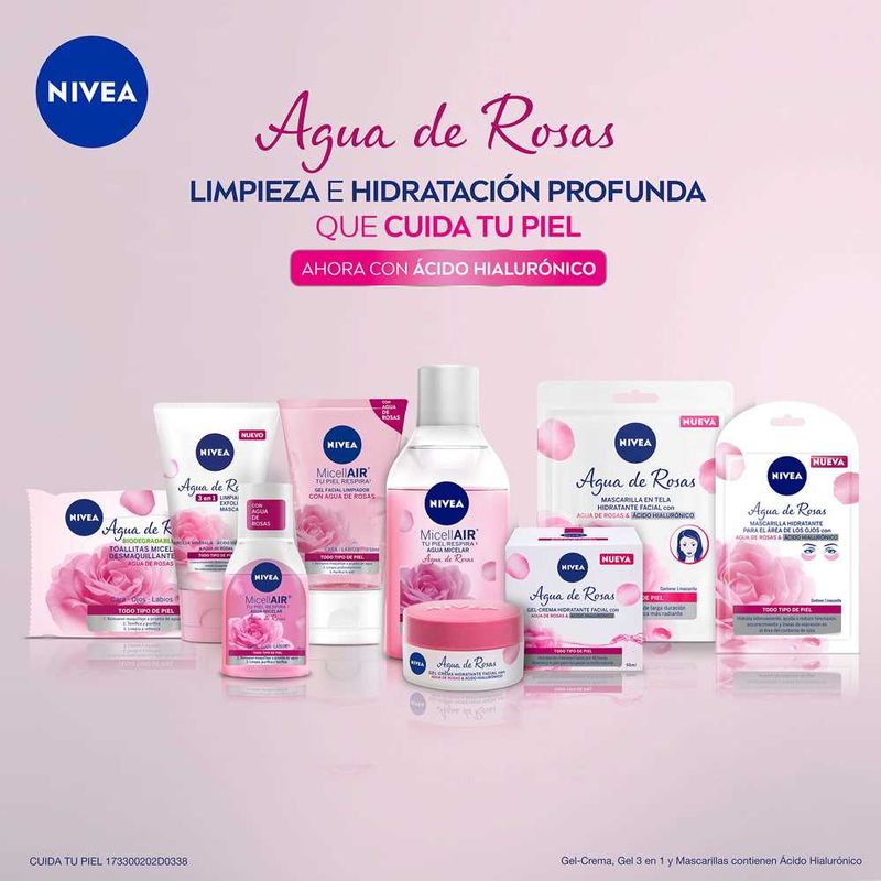 Gel-limpiador-Nivea-agua-de-rosas-3-en-1