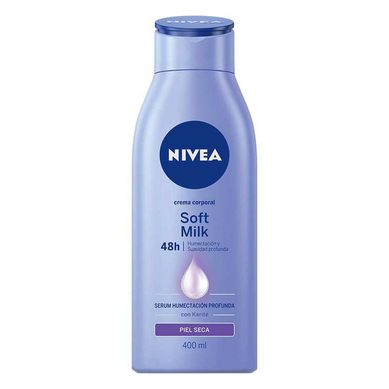 Crema-Nivea-corporal-Soft-Milk