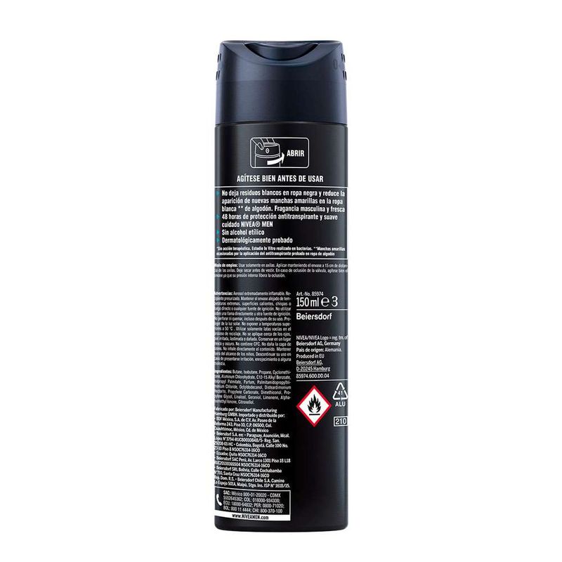 Desodorante-Nivea-men-aerosol-invisible-fresh-antitranspirante