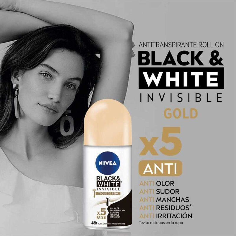 Antitranspirante-Nivea-roll-on-invisible-black-white-48h