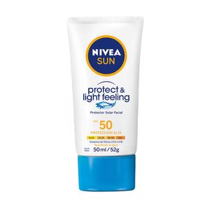 Protector Solar Nivea Sun Protect & Light Feeling FPS50 x50ml