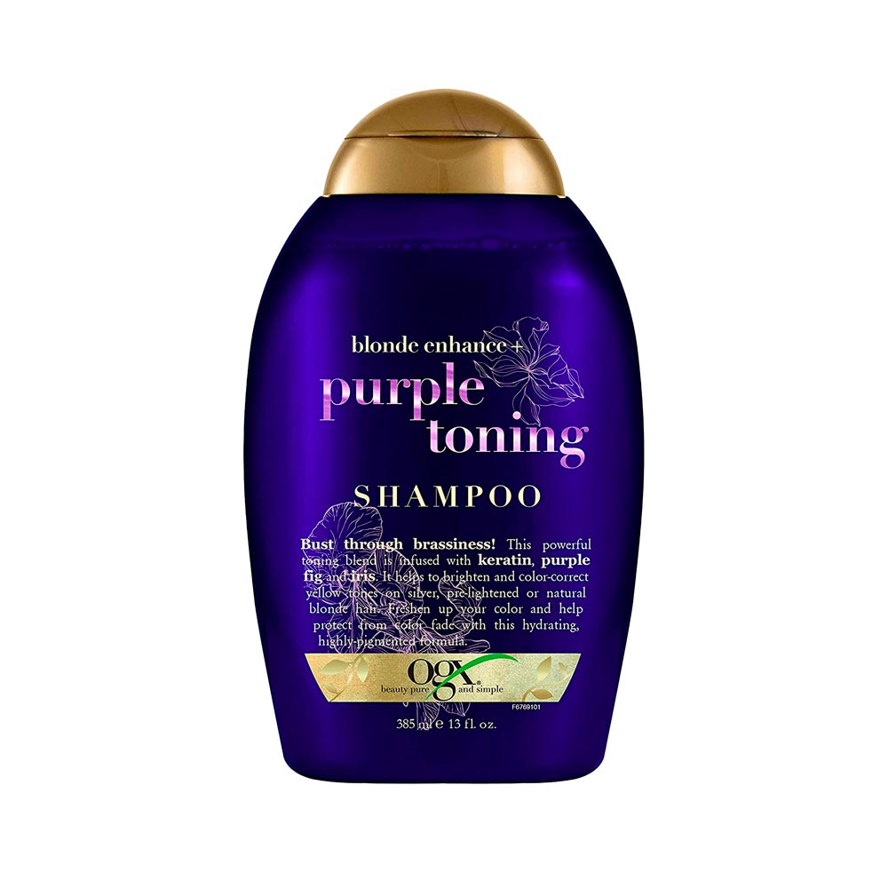 Shampoo Organix Purple Toning x385ml - Tiendas Jumbo