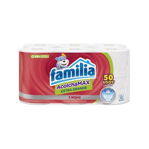 Papel higiénico Familia Acolchamax extra grande x12 rollos