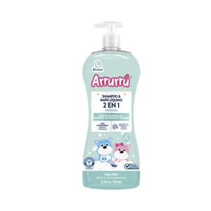 Shampoo Arrurrú baño liquido 2en1 x750ml