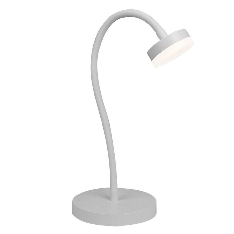 Lámpara de pinza flexo globe blanca led 3,2w decoración iluminación