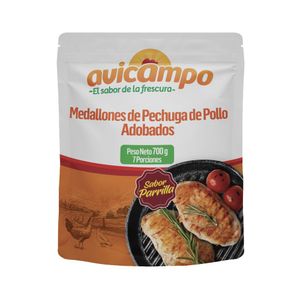 Medallones de pechuga Avicampo parrilla x700g