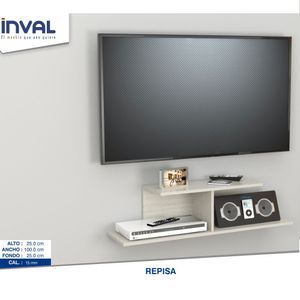 Repisa TV 25x100x25cm Chantillí Inval