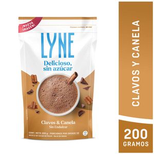 Chocolate Lyne polvo clavos canela sin azucarx200g