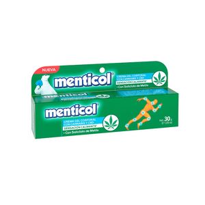 Crema Menticol gel corporal cannabis cbd x 30g