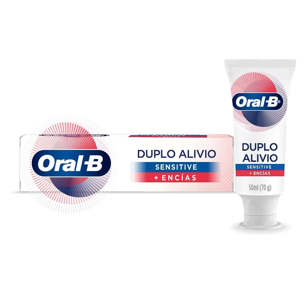 Crema Dental Oral-B Duplo Alivio X50ml - Tiendas Metro