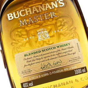 Whisky escocés Buchanan's Master x1000ml