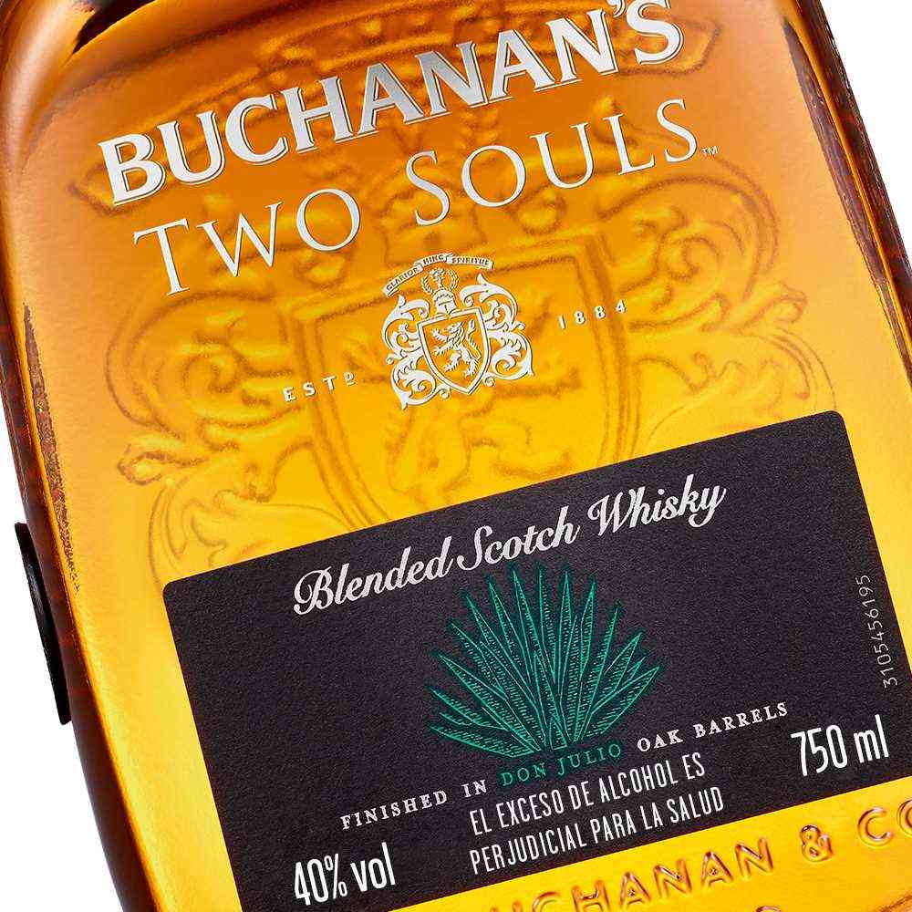 Whisky escocés Buchanan's Two Souls x750ml Tiendas Jumbo